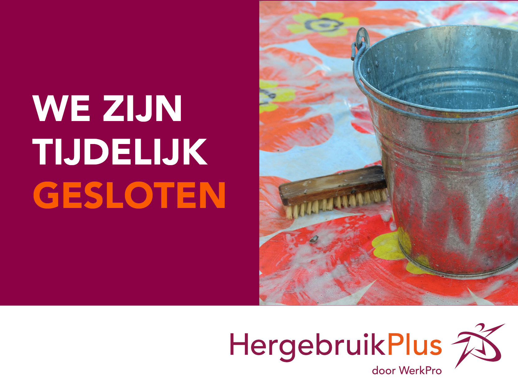 winkel gesloten